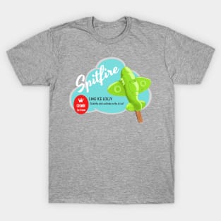 Crown Ice Cream Ad: Spitfire Lime Ice Lolly T-Shirt